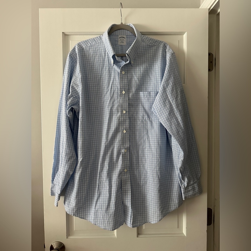 Brooks Brothers The Original Polo Slim Fit Non-Iron All Cotton Button Down Shirt
